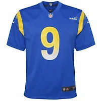 Jeu Nike Matthew Stafford Royal Los Angeles Rams pour jeunes - Maillot