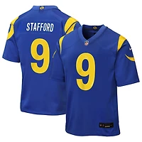 Youth Nike Matthew Stafford Royal Los Angeles Rams Team Game Jersey