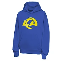 Youth Nike Puka Nacua Royal Los Angeles Rams Name & Number Club Fleece Hoodie