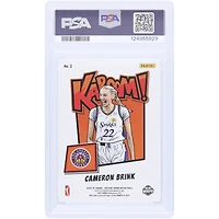 Cameron Brink Los Angeles Sparks 2024-25 Panini Rookie Royalty Kaboom #2 PSA Authenticated 9 Rookie Card