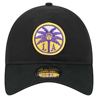 Men's Cameron Brink Black Los Angeles Sparks Name & Number Sidepatch 9TWENTY Adjustable Hat