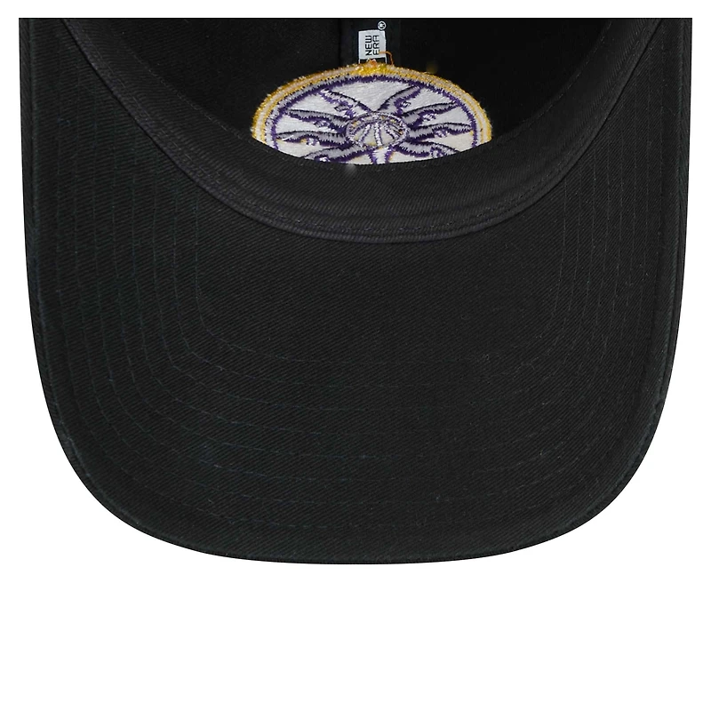 Men's Cameron Brink Black Los Angeles Sparks Name & Number Sidepatch 9TWENTY Adjustable Hat
