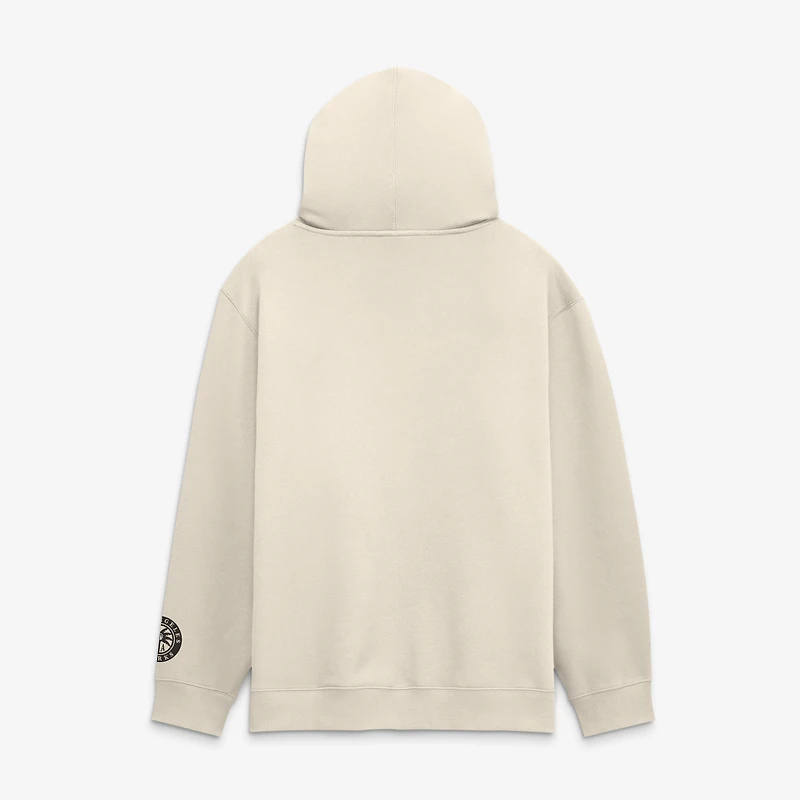Men's Fanatics  Cream Los Angeles Sparks Legacy Fleece Pullover Hoodie