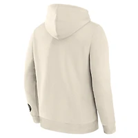 Men's Fanatics  Cream Los Angeles Sparks Legacy Fleece Pullover Hoodie