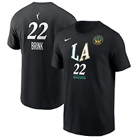 T-shirt Nike Cameron Brink noir Los Angeles Sparks Rebel Edition pour homme