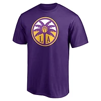 Men's  Purple Los Angeles Sparks Primary Logo T-Shirt