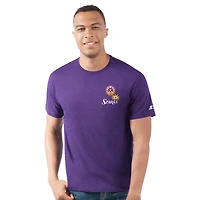 T-shirt Starter violet pour homme Los Angeles Sparks WNBA 30e anniversaire Prime Time