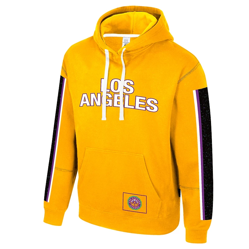 Sweat à capuche unisexe Stadium Essentials Gold Los Angeles Sparks City Star Rebel Edition