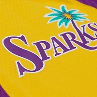 Unisex Mitchell & Ness Lisa Leslie Gold Los Angeles Sparks Court Origins Swingman Jersey