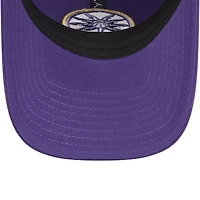 Casquette ajustable unisexe New Era violette Los Angeles Sparks Core Logo 9TWENTY