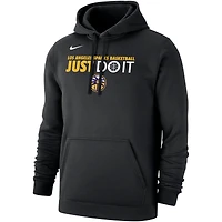 Sweat à capuche unisexe Nike Los Angeles Sparks Just Do It Club noir