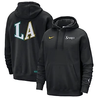 Unisex Nike Black Los Angeles Sparks Standard Issue Rebel Edition Hoodie