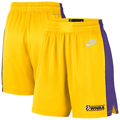 Unisex Nike  Gold Los Angeles Sparks WNBA On Court Victory Origins Edition Short
