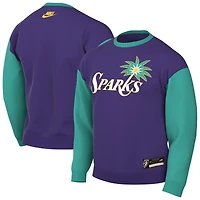 Unisex Nike  Purple Los Angeles Sparks Hardwood Classics Court Origins Throwback Sweatshirt