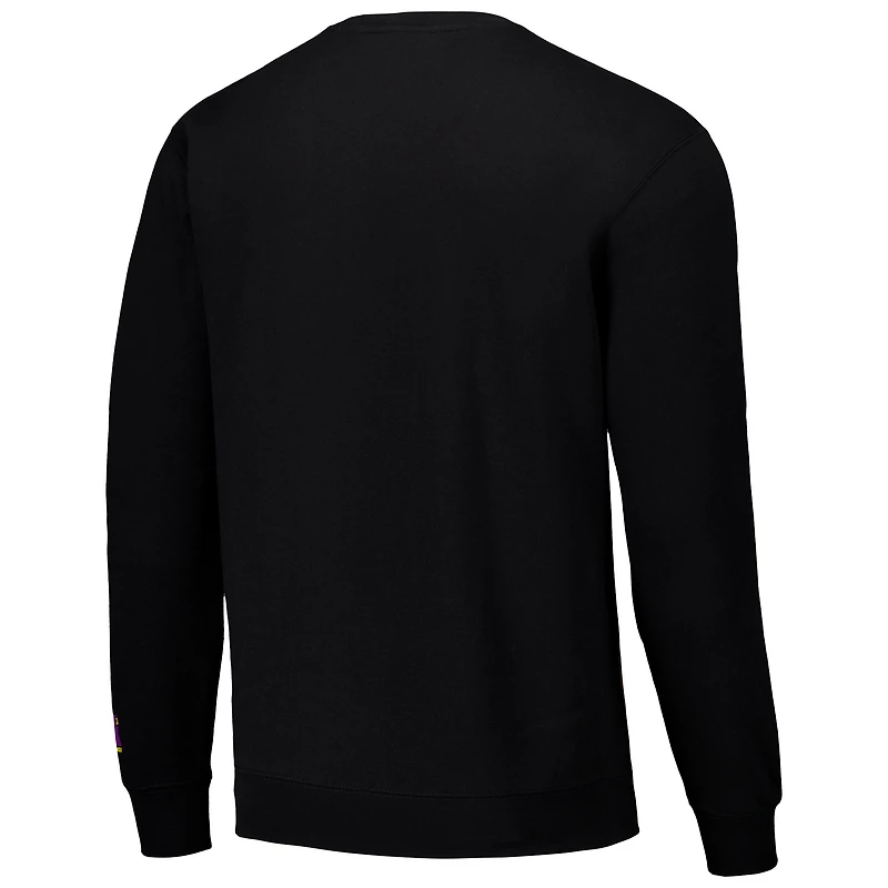 Unisex round21 Black Los Angeles Sparks City Pullover Crew Sweatshirt