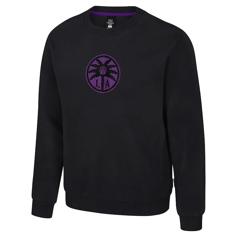 Unisex Stadium Essentials Black Los Angeles Sparks Club Level Sweatshirt