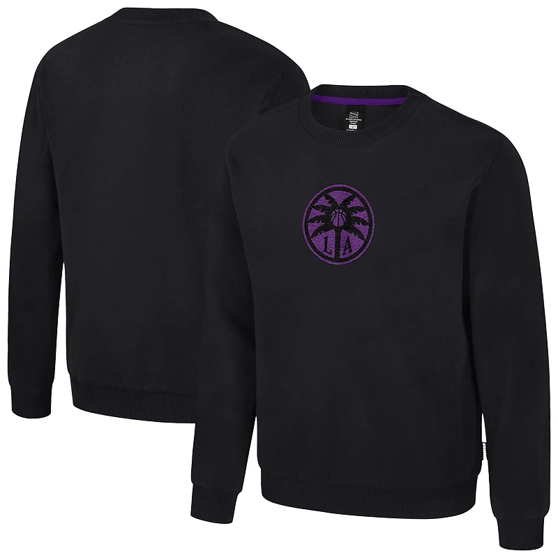 Unisex Stadium Essentials Black Los Angeles Sparks Club Level Sweatshirt