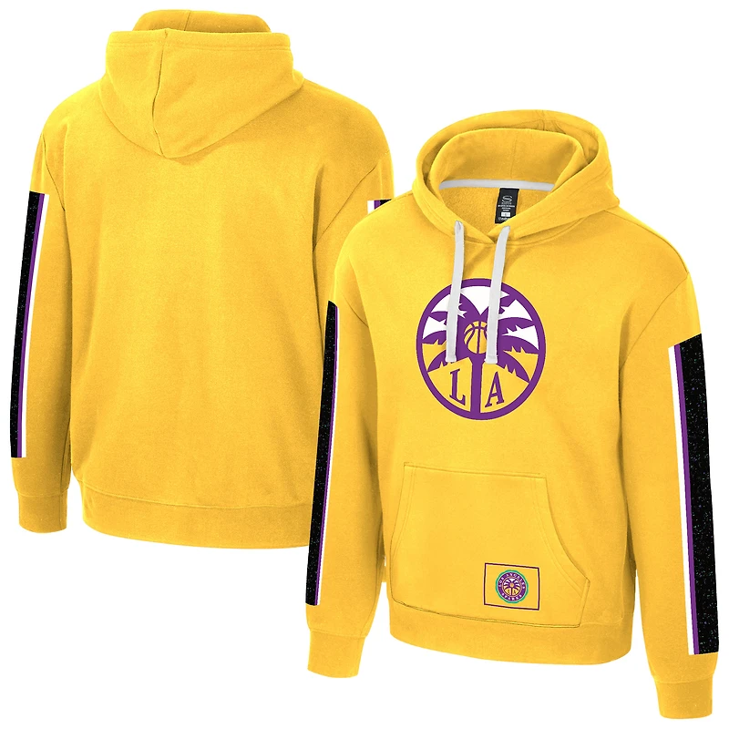 Sweat à capuche unisexe Stadium Essentials Gold Los Angeles Sparks City Star