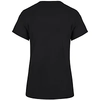 Women's Profile x 47 Black Los Angeles Sparks Logo Lockup Plus V-Neck T-Shirt