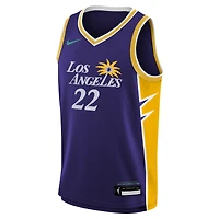 Youth Nike Cameron Brink Purple Los Angeles Sparks 2024 WNBA Draft Explorer Edition Victory Player Jersey