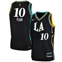 Youth Nike Kelsey Plum Black Los Angeles Sparks Victory Jersey - Rebel Edition