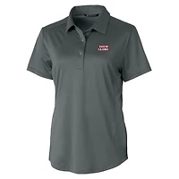Polo extensible texturé Prospect pour femme Cutter & Buck, gris, Louisiana Ragin' Cajuns