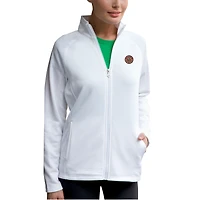 Veste zippée en micropolaire brossée blanche pour femme Louisiana Ragin' Cajuns