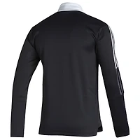 Veste de survêtement zippée adidas noire pour homme Louisiana Tech Bulldogs Sideline Tiro21