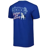 T-shirt Premium Royal Louisiana Tech Bulldogs Mascot Landscape pour homme