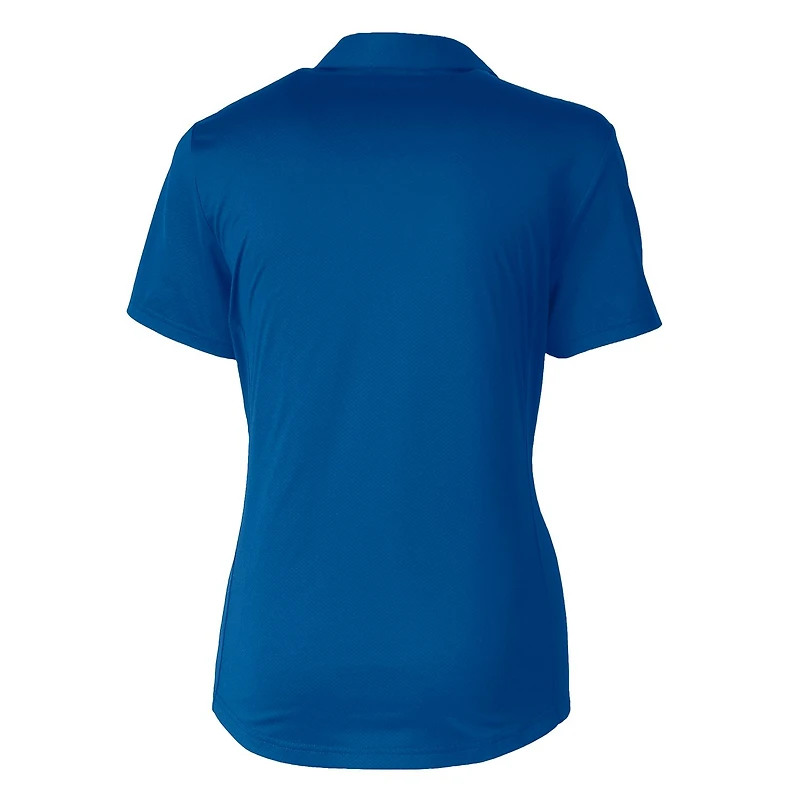 Women's Cutter & Buck Royal Louisiana Tech Bulldogs Prospect Textured Stretch Polo