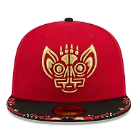 Men's New Era  Red/Black Louisville Bats 2026 Copa De La Diversion 59FIFTY Fitted Hat