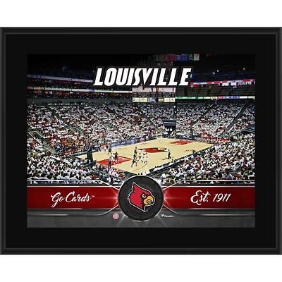 Louisville Cardinals 10.5'' x 13'' Sublimated Basketball Plaque