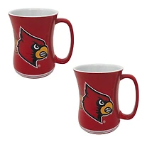 Lot de deux tasses sculptées Barista de 473 ml des Cardinals de Louisville