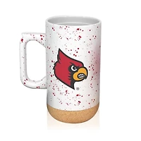 Louisville Cardinals 18oz. Speckle Cork Mug