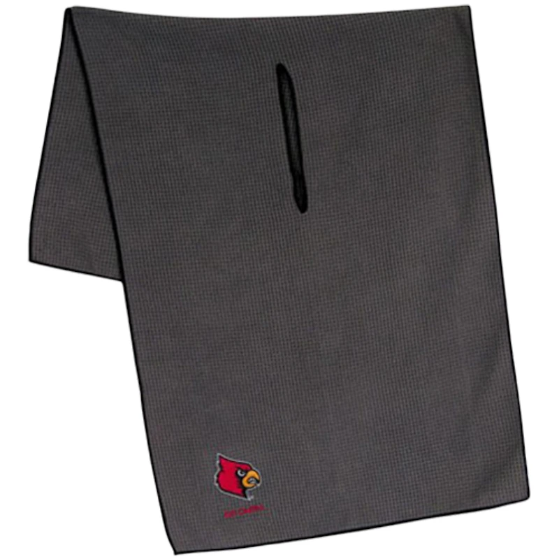 Serviette en microfibre gris Louisville Cardinals 19 "x 41"