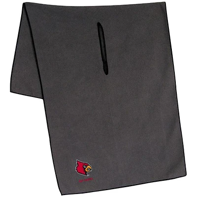 Serviette en microfibre gris Louisville Cardinals 19 "x 41"