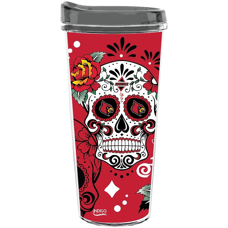 Louisville Cardinals 22oz. Día de los Muertos Tumbler