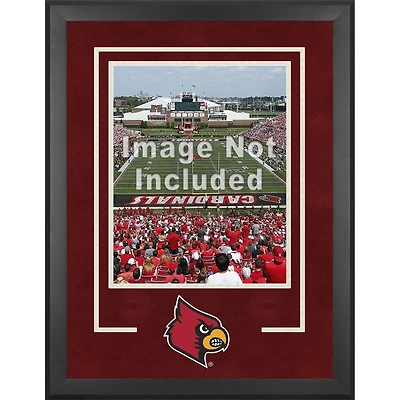 Cadre photo vertical de luxe Louisville Cardinals 16'' x 20'' avec logo de l'équipe