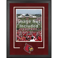 Cadre photo vertical de luxe Louisville Cardinals 16'' x 20'' avec logo de l'équipe