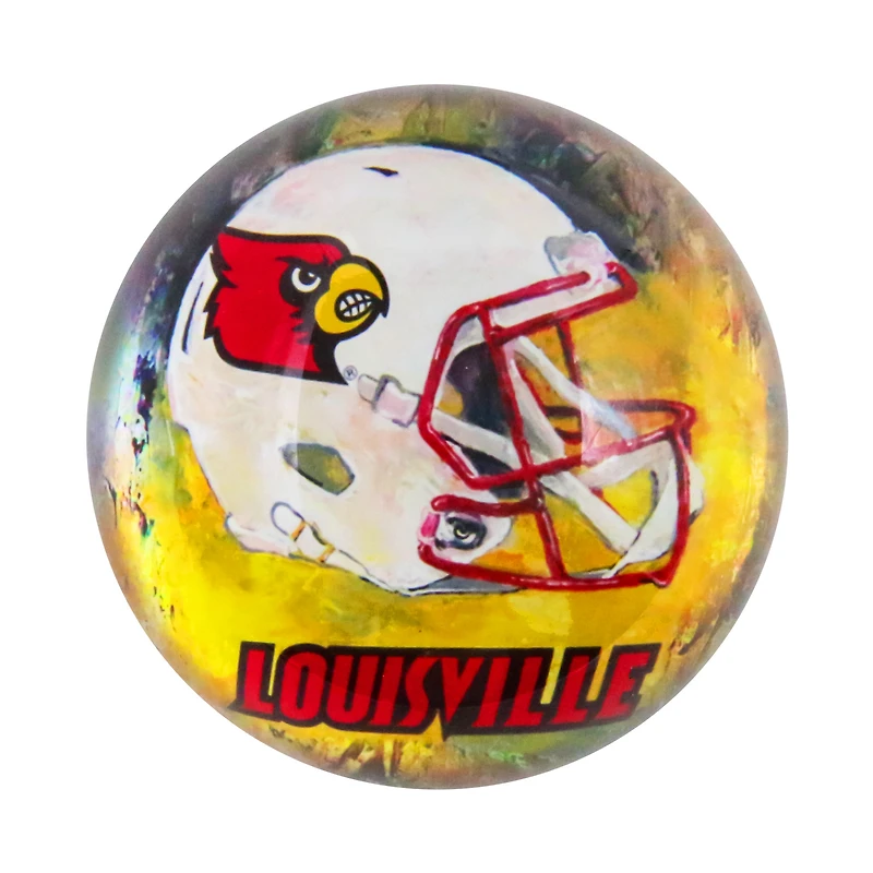 Louisville Cardinals Team Pride Dome Paper Weight