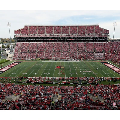 Photo générale non signée du stade des Louisville Cardinals