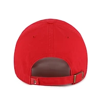 Casquette ajustable rouge « 47 Louisville Cardinals Clean Up » pour homme