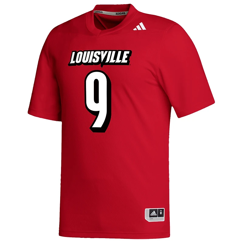 Maillot de football américain adidas Ashton Gillotte rouge des Louisville Cardinals pour homme