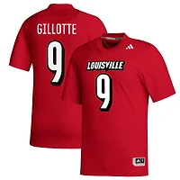 Men's adidas Ashton Gillotte Red Louisville Cardinals Replica Football Alumni Jersey