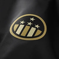 Men's adidas Black Louisville Cardinals Half-Zip Golf Jacket