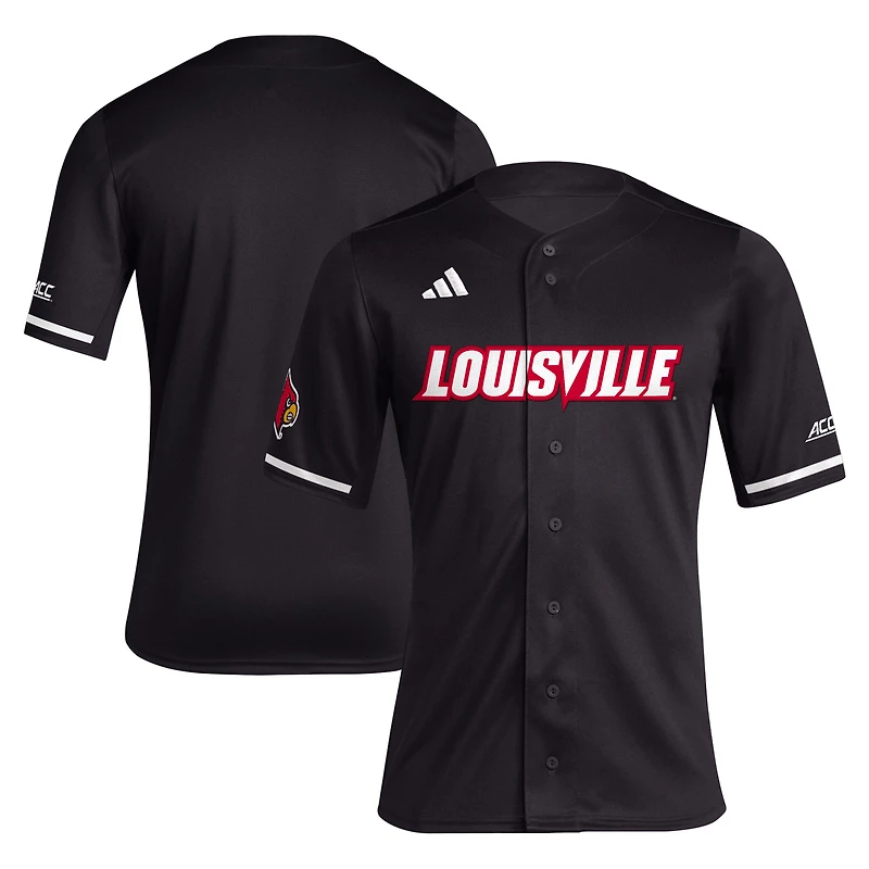 Maillot de baseball réplique adidas des Cardinals Louisville noir pour hommes