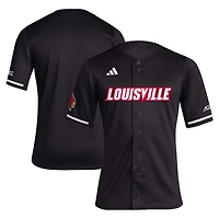 Maillot de baseball réplique adidas des Cardinals Louisville noir pour hommes