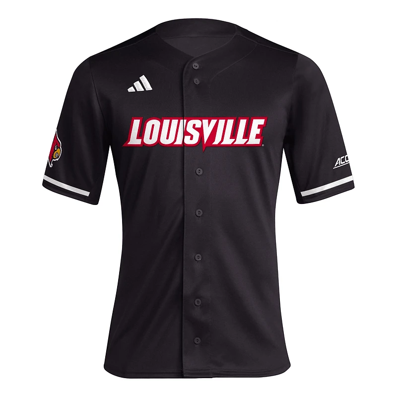 Maillot de baseball réplique adidas des Cardinals Louisville noir pour hommes