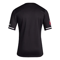 Men's adidas Black Louisville Cardinals Replica Baseball Jersey