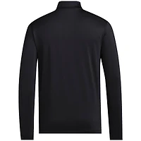 Veste de golf demi-zippée adidas noire Louisville Cardinals Strategy pour homme